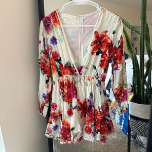 Floral romper